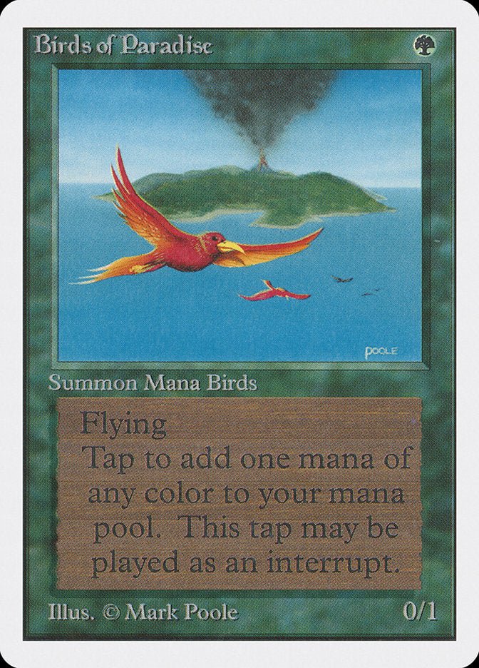 Birds of Paradise [Unlimited Edition] MTG Single Magic: The Gathering | Red Claw Gaming