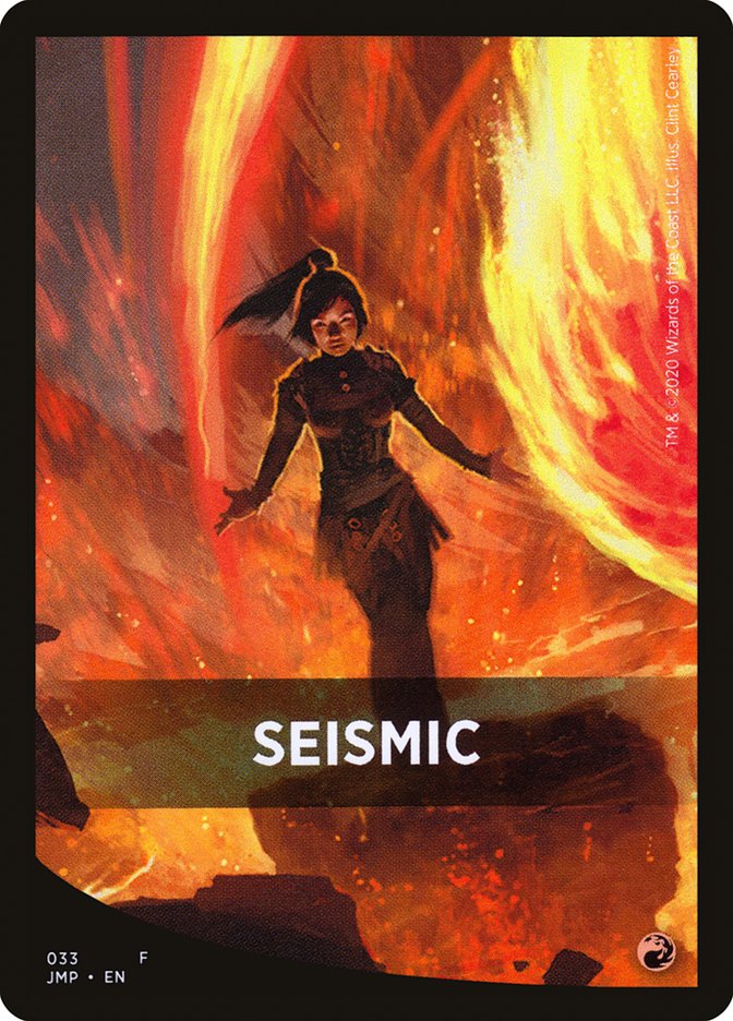Seismic [Jumpstart Front Cards] MTG Single Magic: The Gathering | Red Claw Gaming