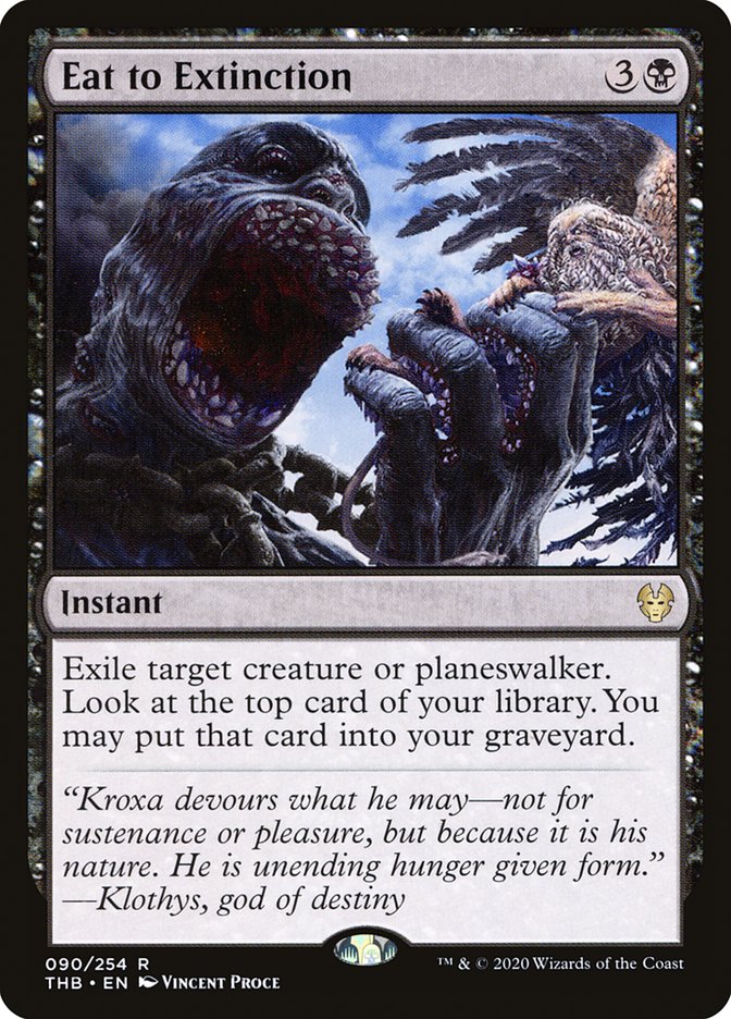 Eat to Extinction [Theros Beyond Death] MTG Single Magic: The Gathering | Red Claw Gaming