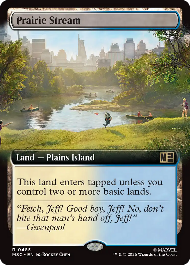 Prairie Stream (Extended Art) [Marvel Super Heroes Commander] | Red Claw Gaming