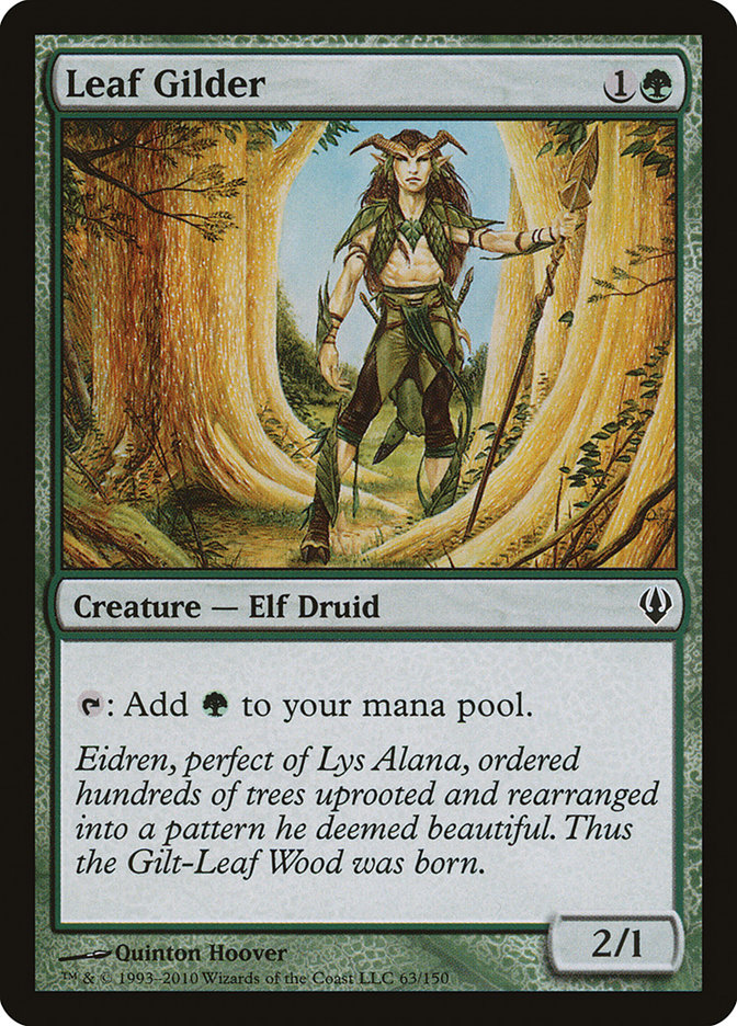 Leaf Gilder [Archenemy] MTG Single Magic: The Gathering | Red Claw Gaming