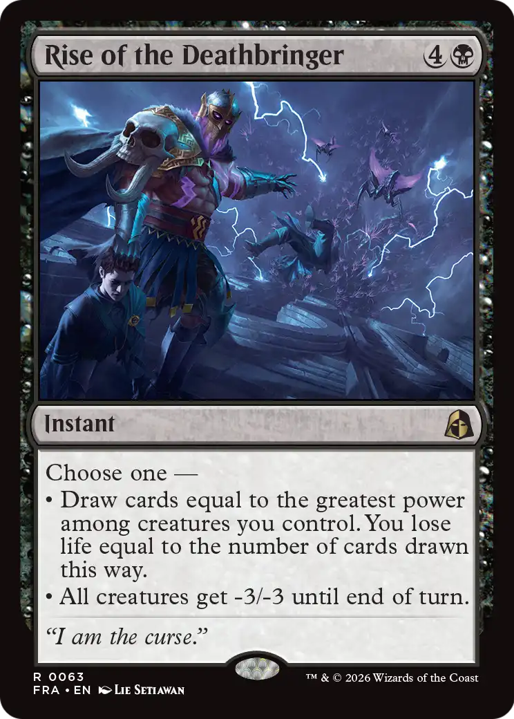 Rise of the Deathbringer [Reality Fracture] MTG Single Magic: The Gathering | Red Claw Gaming