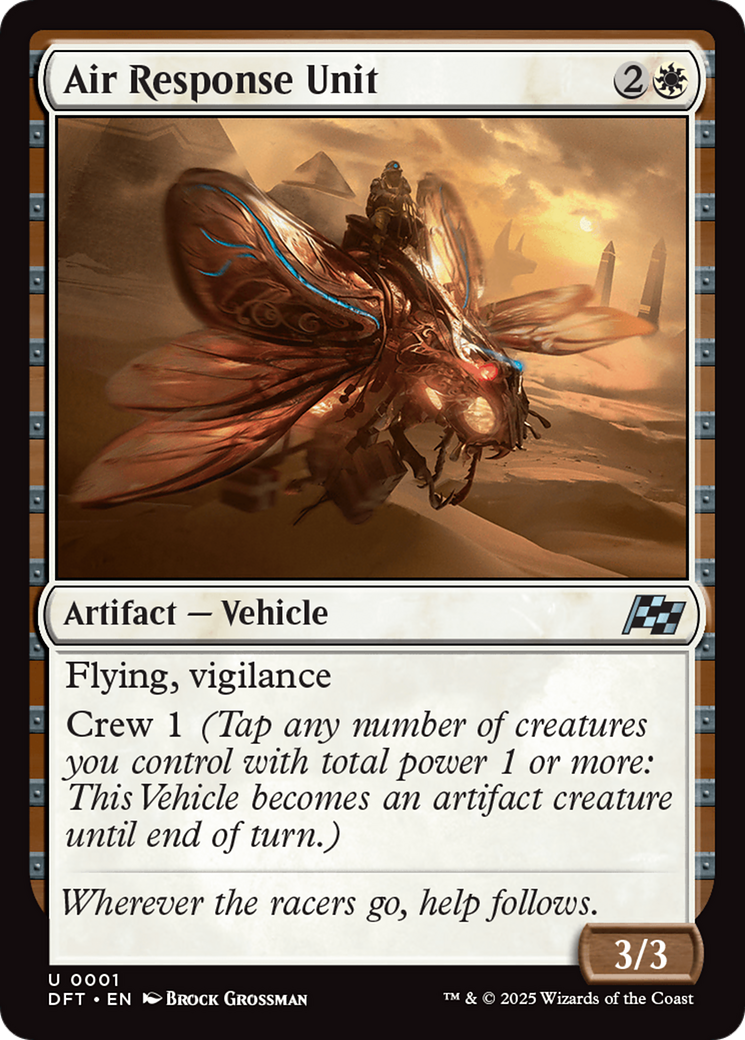 Air Response Unit [Aetherdrift] MTG Single Magic: The Gathering | Red Claw Gaming