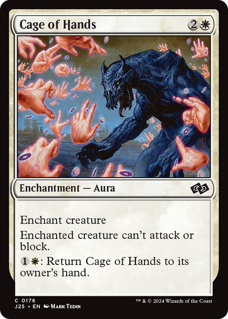 Cage of Hands [Foundations Jumpstart] MTG Single Magic: The Gathering | Red Claw Gaming