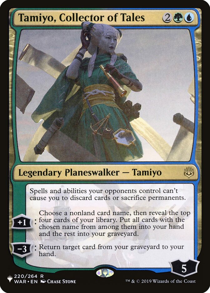 Tamiyo, Collector of Tales [The List] MTG Single Magic: The Gathering | Red Claw Gaming