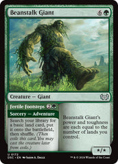 Beanstalk Giant [Duskmourn: House of Horror Commander] MTG Single Magic: The Gathering    | Red Claw Gaming