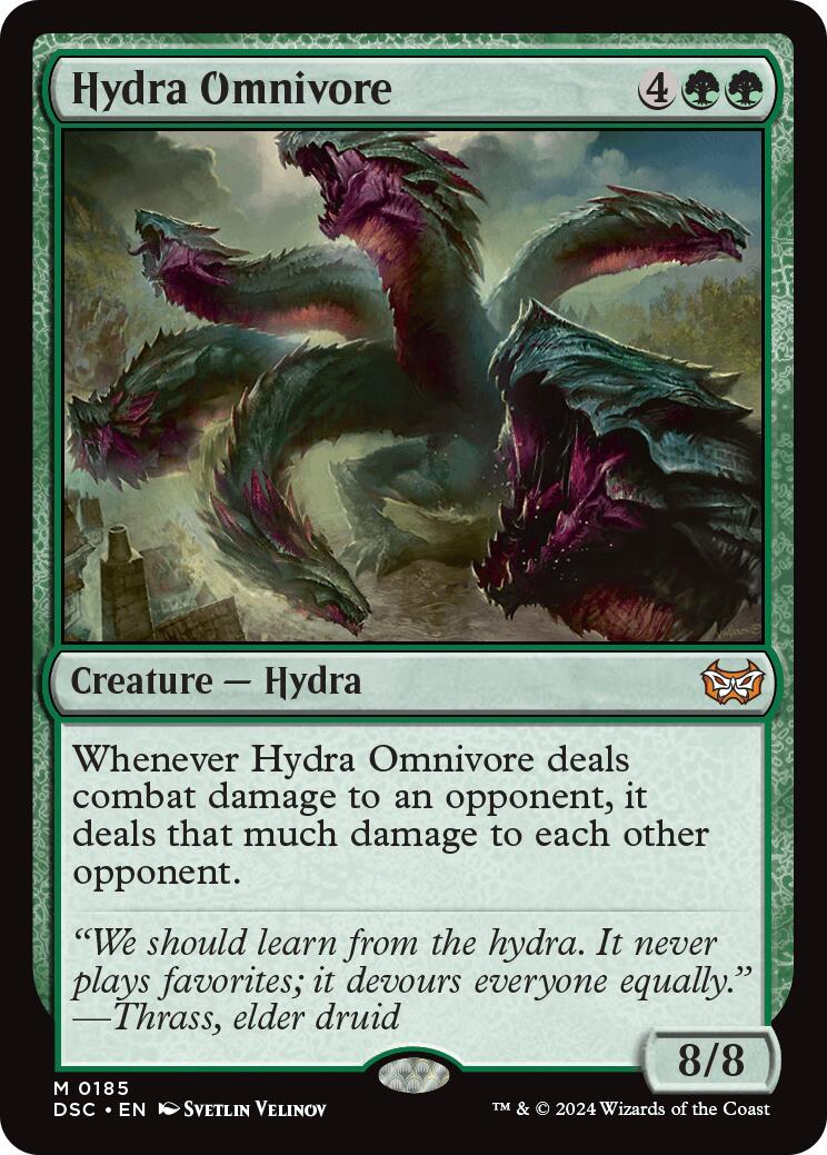 Hydra Omnivore [Duskmourn: House of Horror Commander] MTG Single Magic: The Gathering | Red Claw Gaming