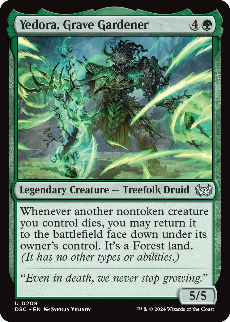 Yedora, Grave Gardener [Duskmourn: House of Horror Commander] MTG Single Magic: The Gathering | Red Claw Gaming