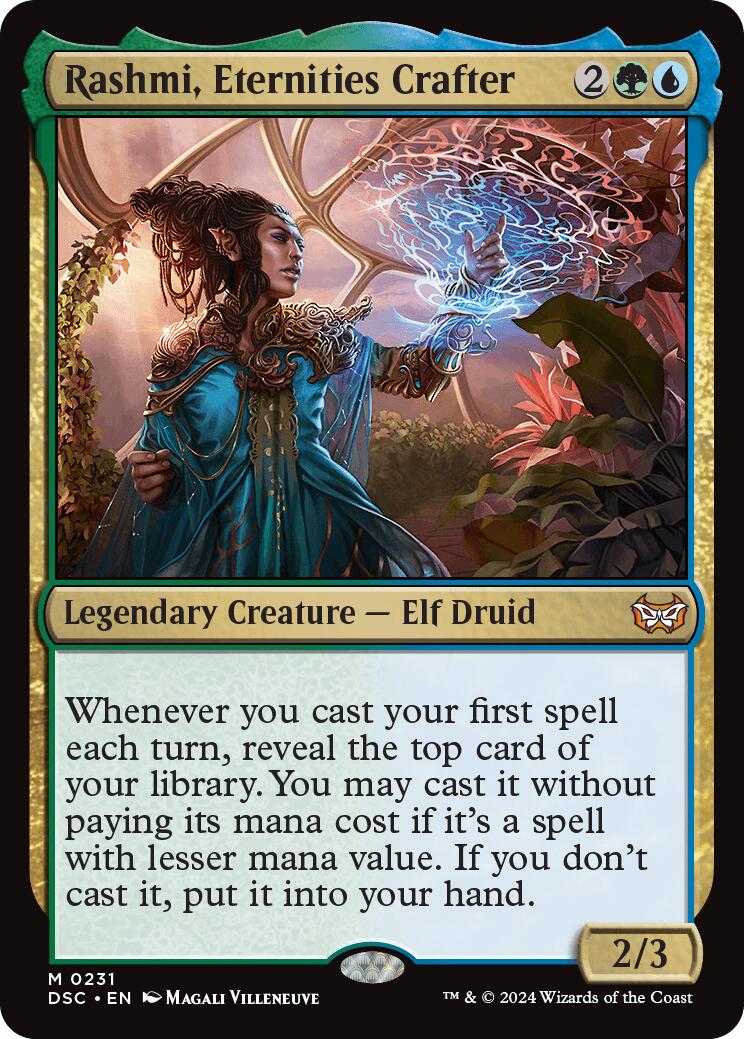 Rashmi, Eternities Crafter [Duskmourn: House of Horror Commander] MTG Single Magic: The Gathering | Red Claw Gaming