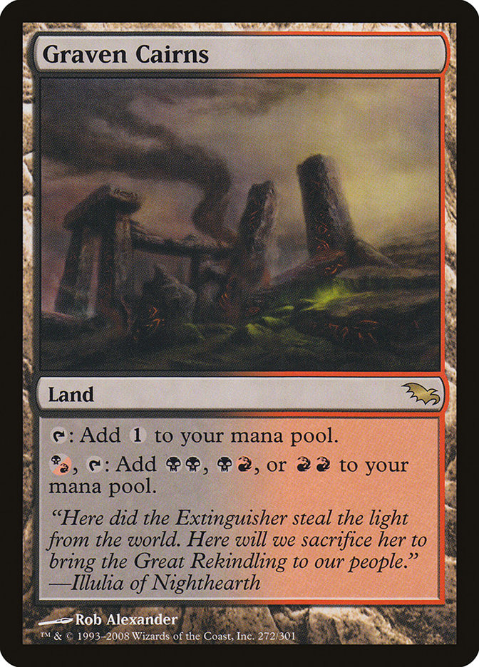 Graven Cairns [Shadowmoor] MTG Single Magic: The Gathering | Red Claw Gaming