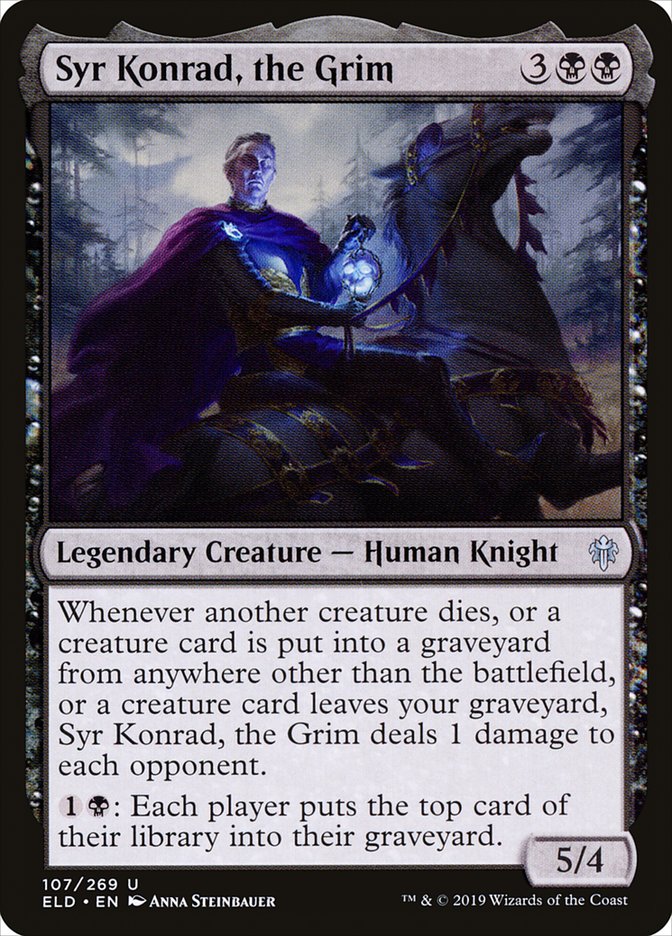 Syr Konrad, the Grim [Throne of Eldraine] MTG Single Magic: The Gathering | Red Claw Gaming