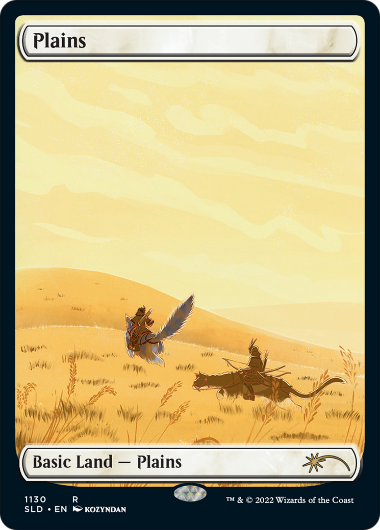 Plains (1130) (Full-Art) [Secret Lair Drop Series] MTG Single Magic: The Gathering | Red Claw Gaming