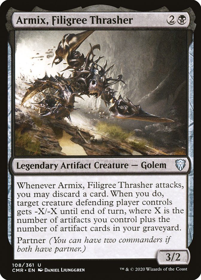 Armix, Filigree Thrasher [Commander Legends] MTG Single Magic: The Gathering | Red Claw Gaming