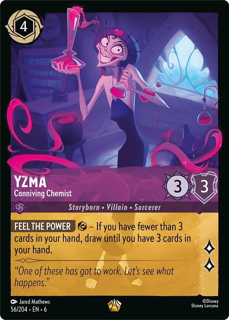 Yzma - Conniving Chemist (56/204) [Azurite Sea] Lorcana Single Disney | Red Claw Gaming