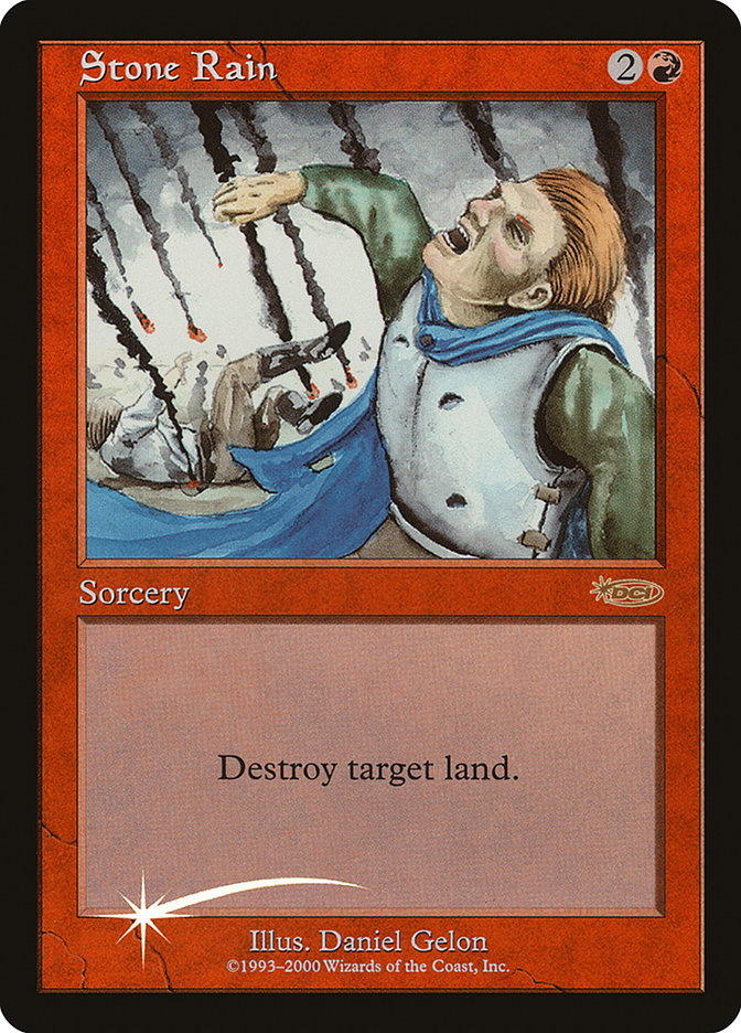 Stone Rain [Friday Night Magic 2000] MTG Single Magic: The Gathering | Red Claw Gaming