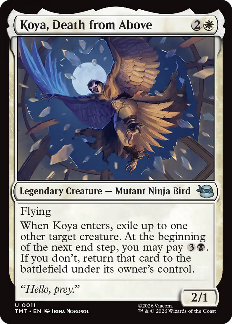 Koya, Death from Above [Teenage Mutant Ninja Turtles] MTG Single Magic: The Gathering | Red Claw Gaming