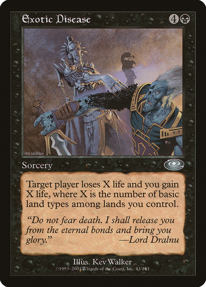 Exotic Disease [Planeshift] MTG Single Magic: The Gathering | Red Claw Gaming