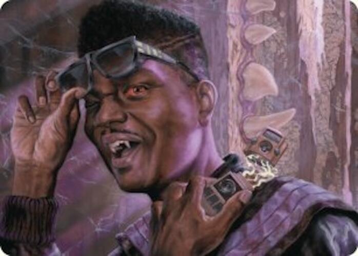 Dashing Bloodsucker Art Card [Duskmourn: House of Horror Art Series] MTG Single Magic: The Gathering    | Red Claw Gaming