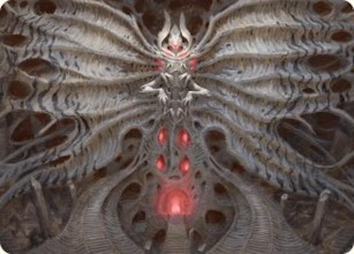 Valgavoth, Terror Eater Art Card [Duskmourn: House of Horror Art Series] MTG Single Magic: The Gathering    | Red Claw Gaming