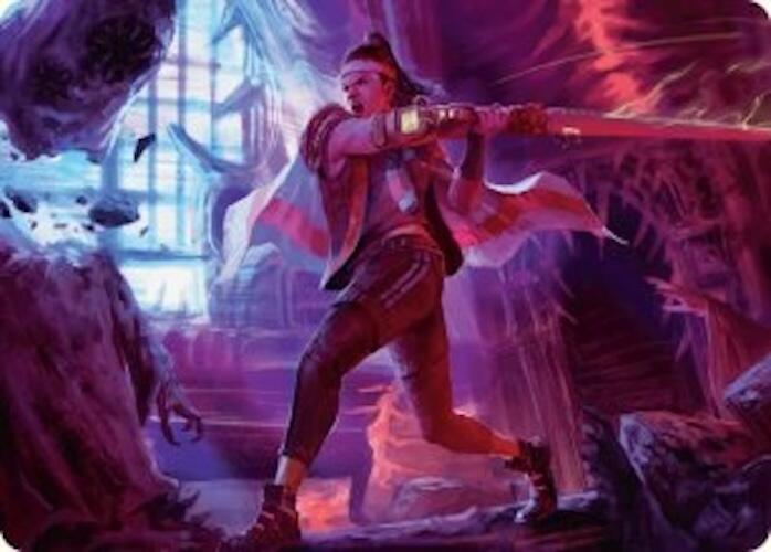 Diversion Specialist Art Card [Duskmourn: House of Horror Art Series] MTG Single Magic: The Gathering    | Red Claw Gaming