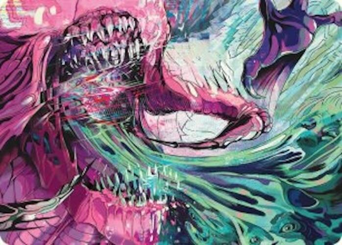 Fear of Missing Out Art Card [Duskmourn: House of Horror Art Series] MTG Single Magic: The Gathering    | Red Claw Gaming