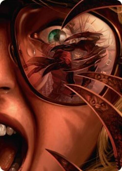 Razorkin Needlehead Art Card [Duskmourn: House of Horror Art Series] MTG Single Magic: The Gathering    | Red Claw Gaming