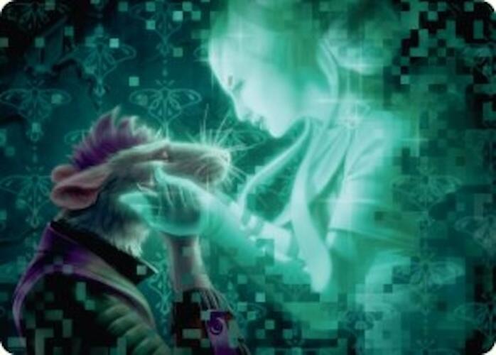 Cathartic Parting Art Card [Duskmourn: House of Horror Art Series] MTG Single Magic: The Gathering    | Red Claw Gaming