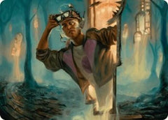 House Cartographer Art Card [Duskmourn: House of Horror Art Series] MTG Single Magic: The Gathering    | Red Claw Gaming