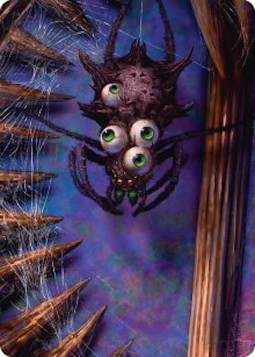 Spider Art Card [Duskmourn: House of Horror Art Series] MTG Single Magic: The Gathering    | Red Claw Gaming