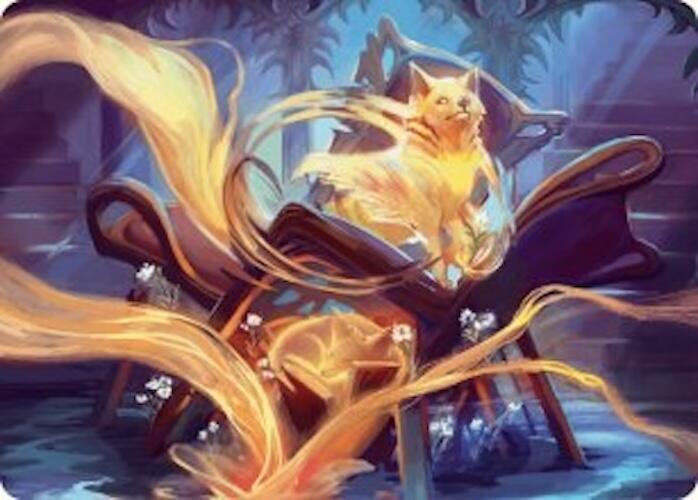 Inquisitive Glimmer Art Card [Duskmourn: House of Horror Art Series] MTG Single Magic: The Gathering    | Red Claw Gaming