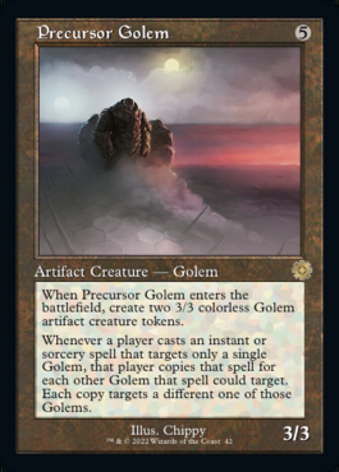 Precursor Golem (Retro) [The Brothers' War Retro Artifacts] MTG Single Magic: The Gathering | Red Claw Gaming