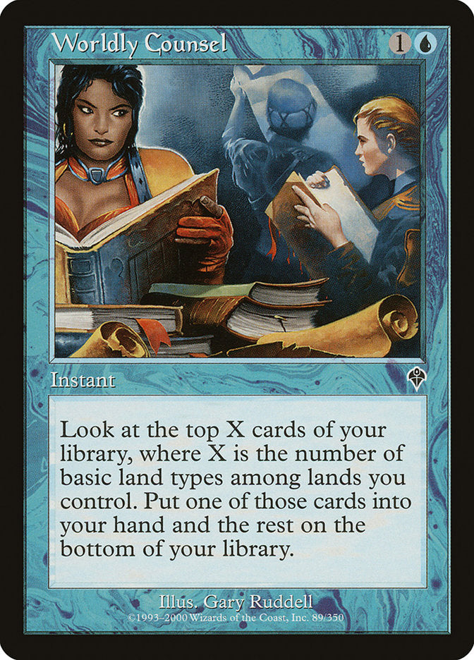 Worldly Counsel [Invasion] MTG Single Magic: The Gathering | Red Claw Gaming