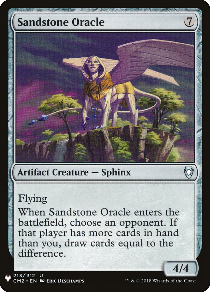 Sandstone Oracle [Mystery Booster] MTG Single Magic: The Gathering | Red Claw Gaming