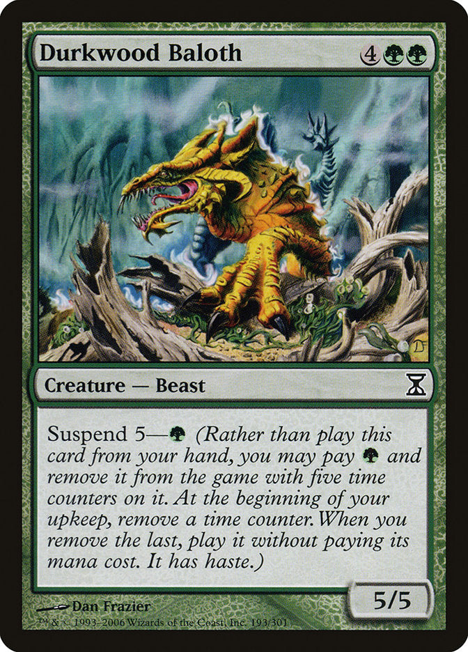 Durkwood Baloth [Time Spiral] MTG Single Magic: The Gathering | Red Claw Gaming