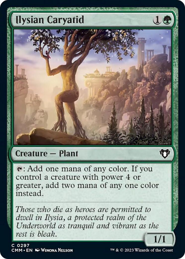 Ilysian Caryatid [Commander Masters] MTG Single Magic: The Gathering | Red Claw Gaming