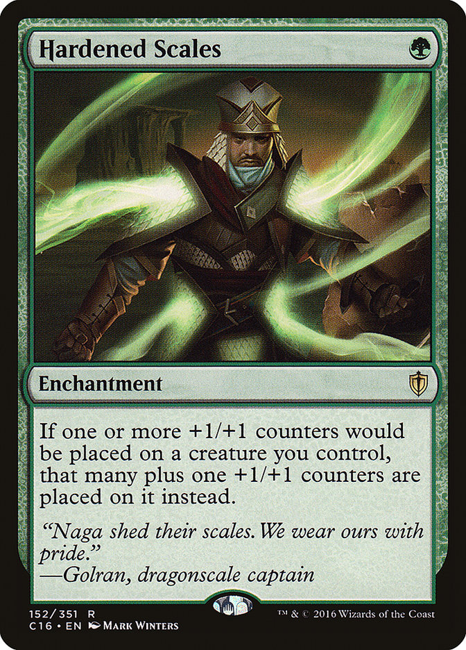 Hardened Scales [Commander 2016] MTG Single Magic: The Gathering | Red Claw Gaming