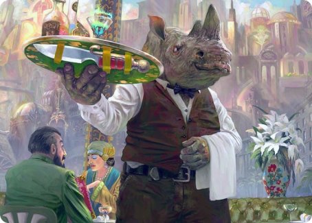 Killer Service Art Card [Streets of New Capenna Art Series] MTG Single Magic: The Gathering | Red Claw Gaming