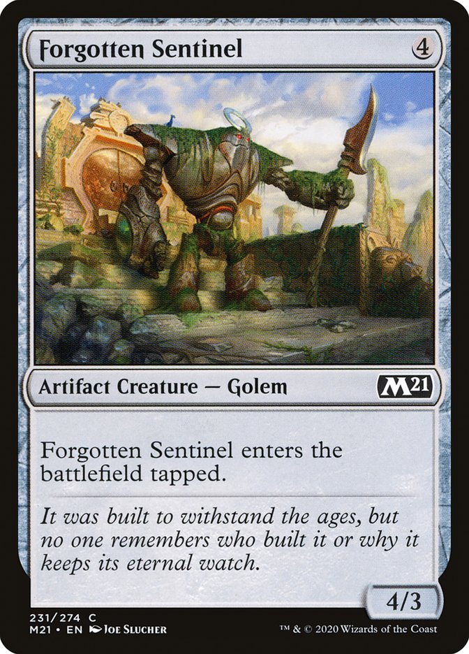 Forgotten Sentinel [Core Set 2021] MTG Single Magic: The Gathering | Red Claw Gaming