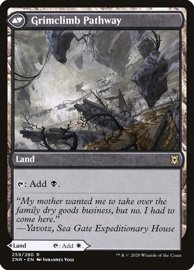 Brightclimb Pathway // Grimclimb Pathway [Zendikar Rising] MTG Single Magic: The Gathering | Red Claw Gaming
