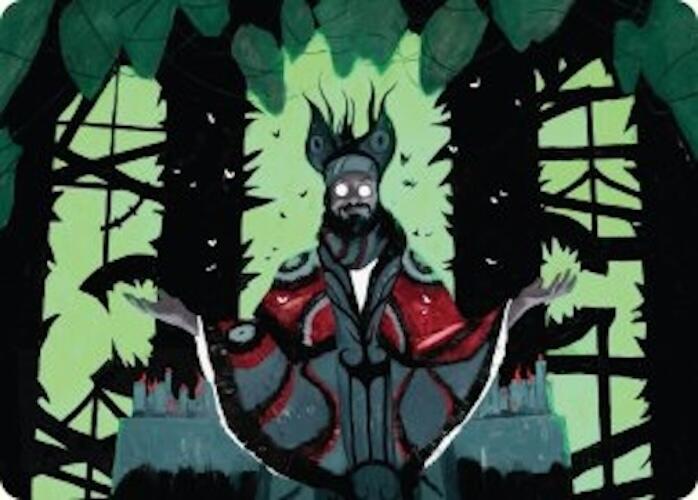 Victor, Valgavoth's Seneschal Art Card (23/54) [Duskmourn: House of Horror Art Series] MTG Single Magic: The Gathering    | Red Claw Gaming