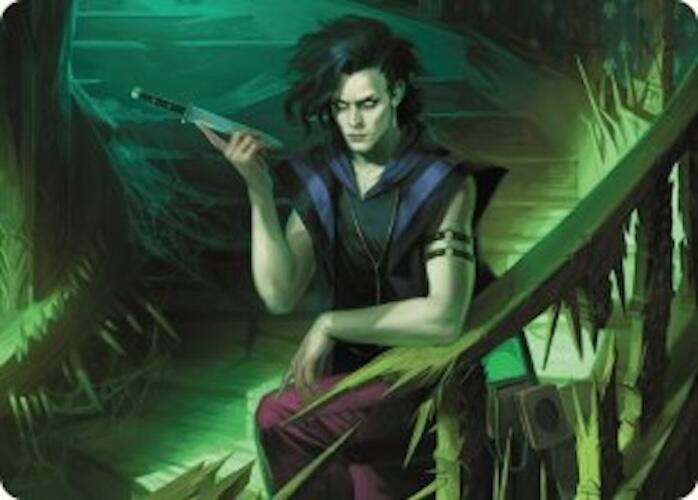 Winter, Misanthropic Guide Art Card [Duskmourn: House of Horror Art Series] MTG Single Magic: The Gathering    | Red Claw Gaming