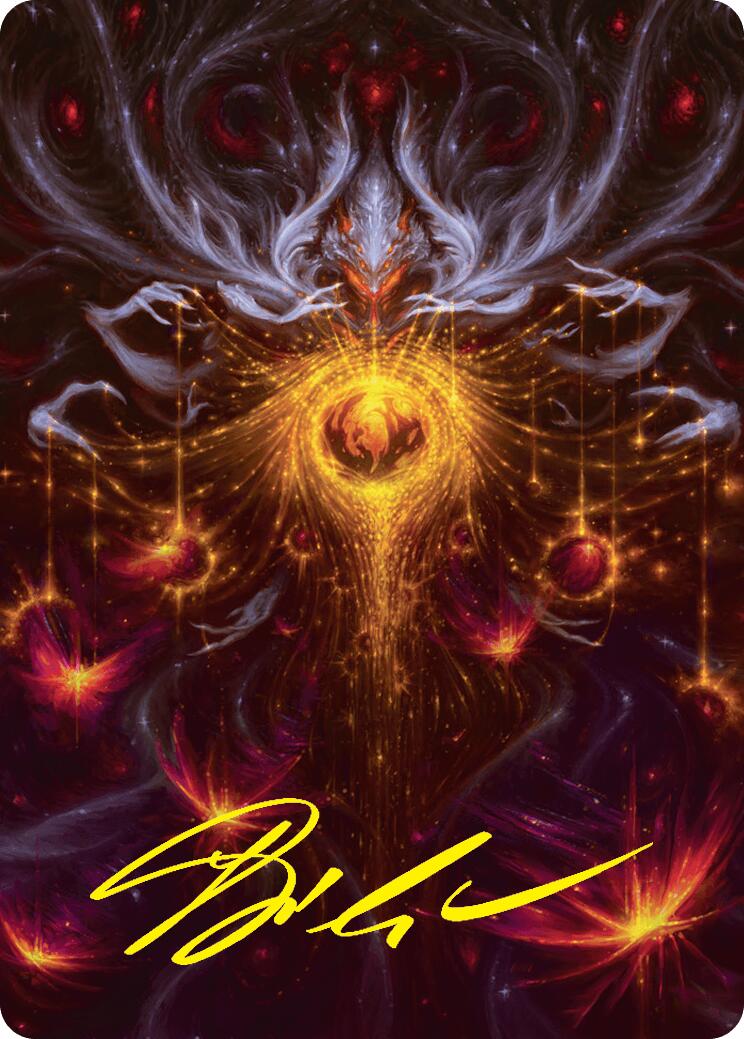 I Am Duskmourn Art Card (Gold-Stamped Signature) [Duskmourn: House of Horror Art Series] MTG Single Magic: The Gathering    | Red Claw Gaming