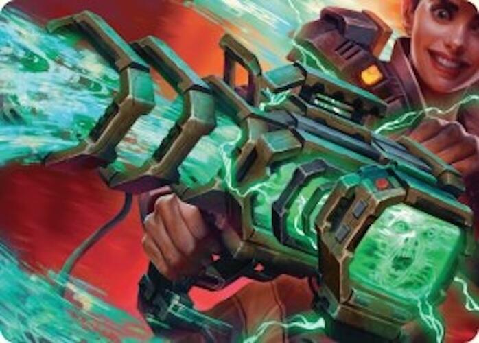 Ghost Vacuum Art Card [Duskmourn: House of Horror Art Series] MTG Single Magic: The Gathering    | Red Claw Gaming