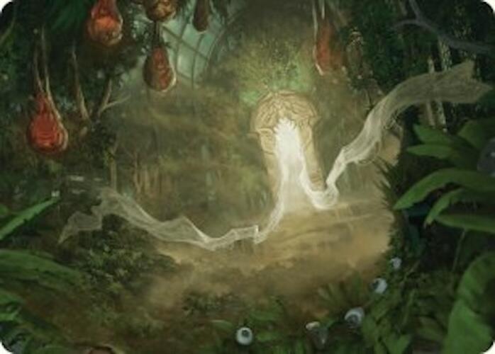 Hushwood Verge Art Card [Duskmourn: House of Horror Art Series] MTG Single Magic: The Gathering    | Red Claw Gaming