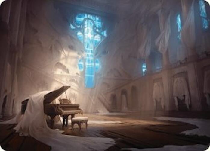 Plains Art Card [Duskmourn: House of Horror Art Series] MTG Single Magic: The Gathering    | Red Claw Gaming