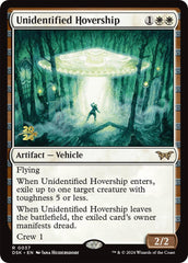 Unidentified Hovership [Duskmourn: House of Horror Prerelease Promos] MTG Single Magic: The Gathering    | Red Claw Gaming