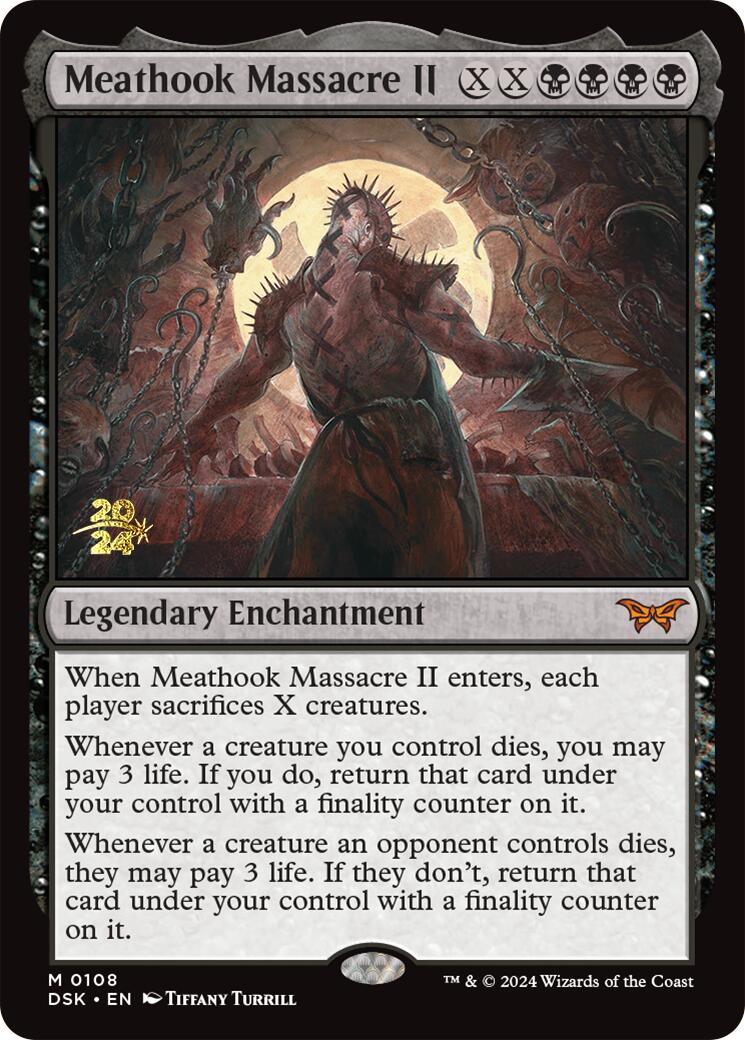 Meathook Massacre II (0108) [Duskmourn: House of Horror Prerelease Promos] MTG Single Magic: The Gathering    | Red Claw Gaming