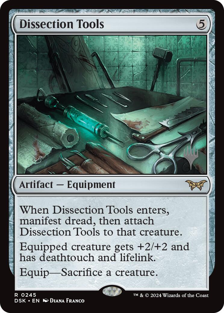 Dissection Tools (Promo Pack) [Duskmourn: House of Horror Promos] MTG Single Magic: The Gathering | Red Claw Gaming
