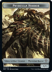 Servo // Phyrexian Horror Double-Sided Token [The Brothers' War Commander Tokens] MTG Single Magic: The Gathering | Red Claw Gaming