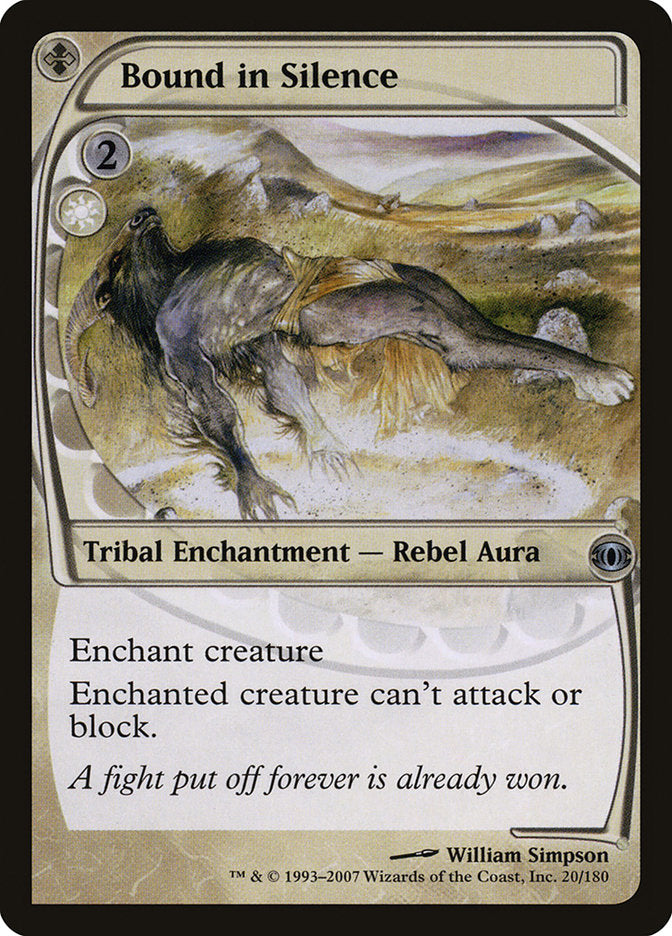 Bound in Silence [Future Sight] MTG Single Magic: The Gathering | Red Claw Gaming
